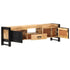 Rustika Rowe -  TV Cabinet 140x30x40 cm Rough Mango Wood